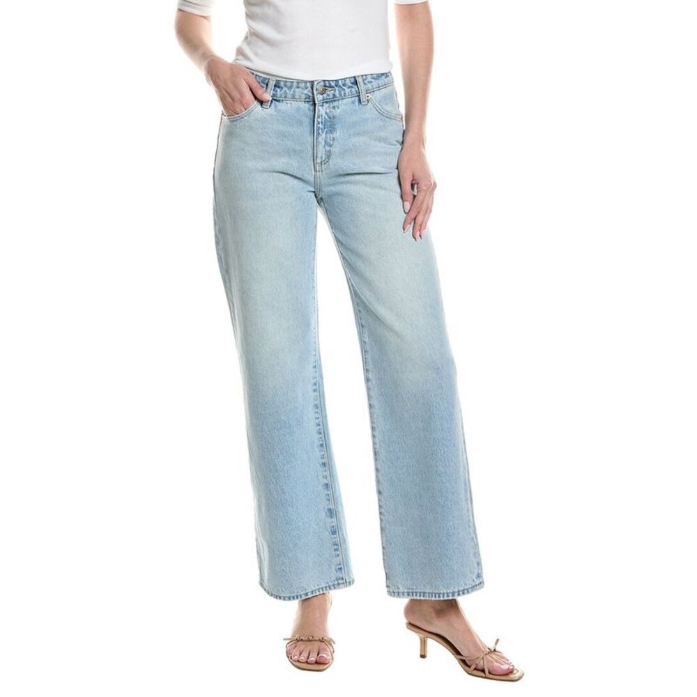 ROLLA'S Women's Straight Leg Jeans in Light Blue